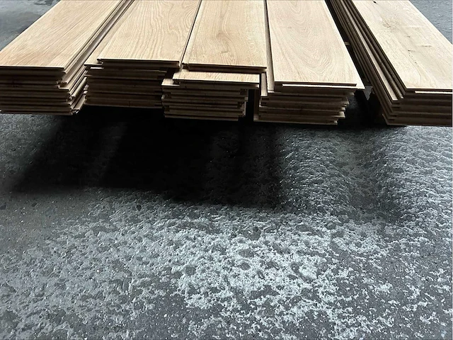 19.80 m² eiken planchetten 14mm - afbeelding 2 van  4