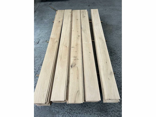 19.80 m² eiken planchetten 14mm - afbeelding 3 van  4