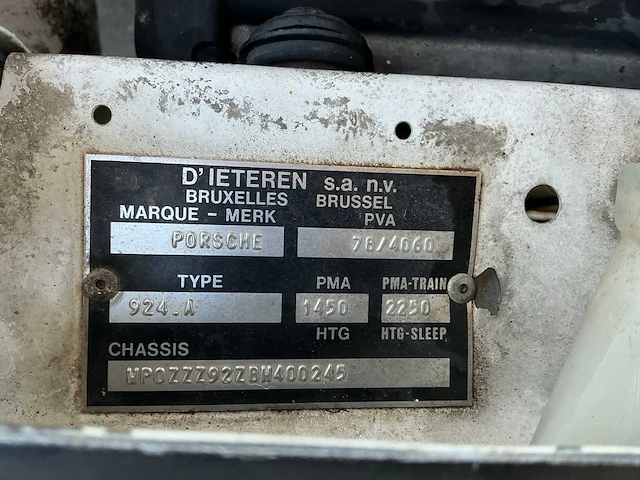 1980 porsche 924 le mans 2.0 - afbeelding 9 van  35