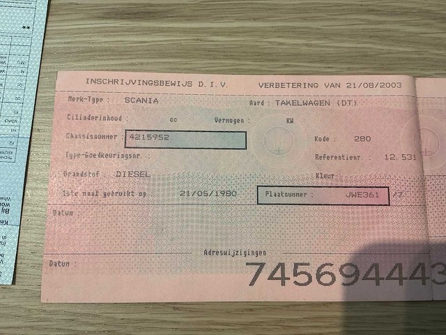 1980 scania 111 takelwagen - afbeelding 57 van  64