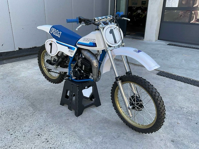 1980 suzuki rm 125 motorcross - afbeelding 18 van  20