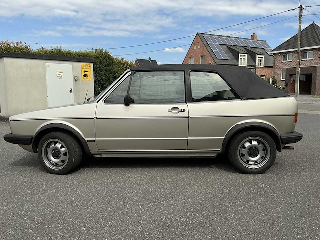1980 volkswagen golf 1 cabrio met waardeverslag! - afbeelding 3 van  45