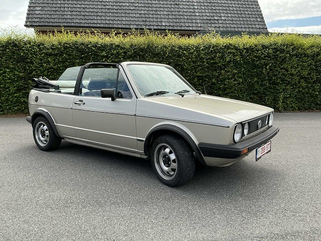 1980 volkswagen golf 1 cabrio met waardeverslag! - afbeelding 12 van  45