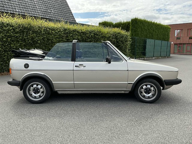 1980 volkswagen golf 1 cabrio met waardeverslag! - afbeelding 23 van  45