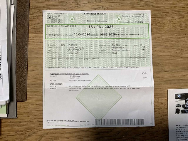 1980 volkswagen golf 1 cabrio met waardeverslag! - afbeelding 38 van  45