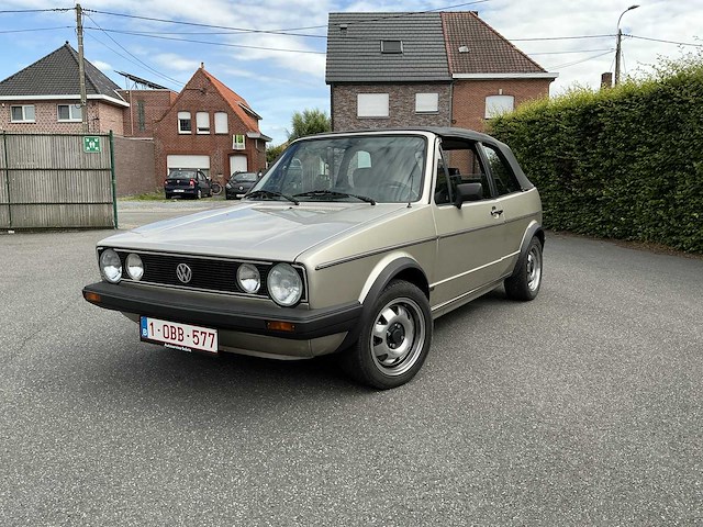 1980 volkswagen golf 1 cabrio met waardeverslag! - afbeelding 41 van  45
