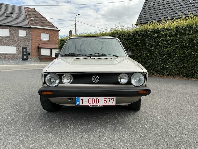 1980 volkswagen golf 1 cabrio met waardeverslag! - afbeelding 43 van  45