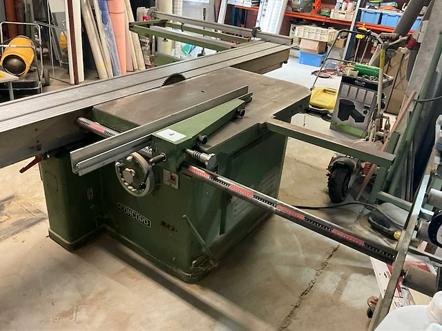 1981 concord fk paneelcirkelzaagmachine - afbeelding 5 van  10