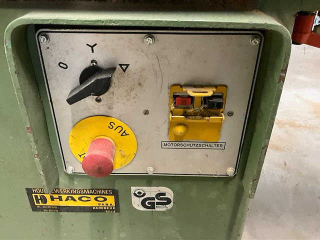 1981 concord fk paneelcirkelzaagmachine - afbeelding 8 van  10
