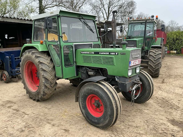 1981 fendt 105s turbomatic tweewielaangedreven landbouwtractor - afbeelding 29 van  31