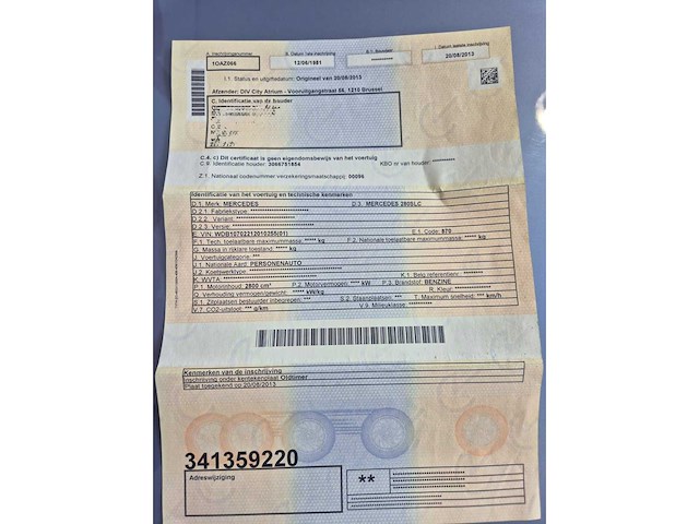 1981 mercedes benz slc 280 oldtimer - 122.000km - afbeelding 31 van  37