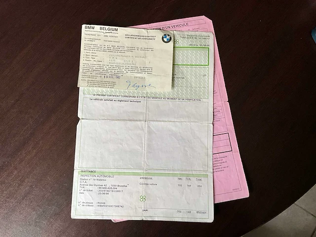 1982 bmw fe 728 oldtimer - afbeelding 46 van  50