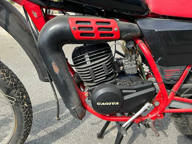 1982 cagiva 125 sxt motorfiets - afbeelding 2 van  29
