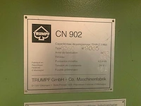 1982 trumpf cn 902 (8260) pons- nibbel en knipmachine - afbeelding 5 van  13