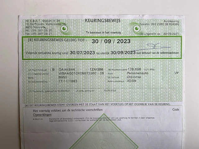 1983 bmw 316 oldtimer - afbeelding 38 van  39