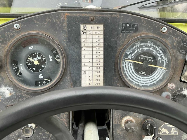 1983 mercedes-benz mb-trac 1500 vierwielaangedreven landbouwtractor - afbeelding 3 van  34
