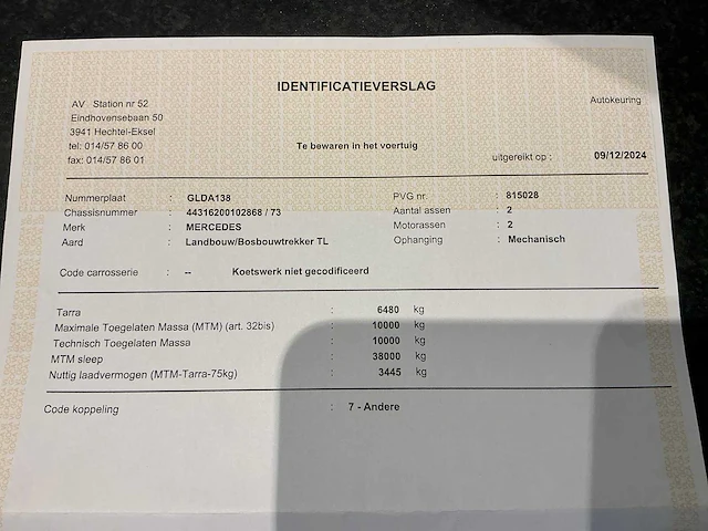 1983 mercedes-benz mb-trac 1500 vierwielaangedreven landbouwtractor - afbeelding 28 van  34