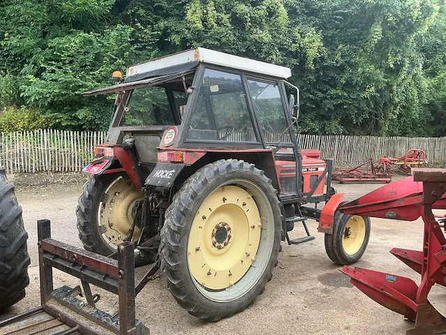 1983 zetor 7011 oldtimer tractor - afbeelding 14 van  17