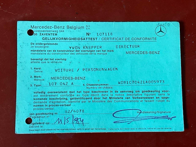 1984 mercedes-benz 280sl - afbeelding 63 van  67