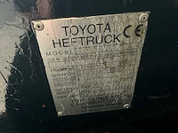 1984 toyota fbre15 vorkheftruck - afbeelding 12 van  12