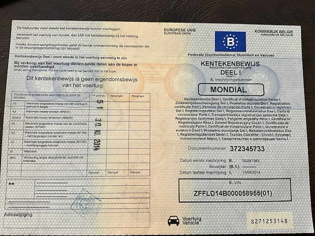 1985 ferrari mondial quattrovalvole v8 - afbeelding 80 van  86