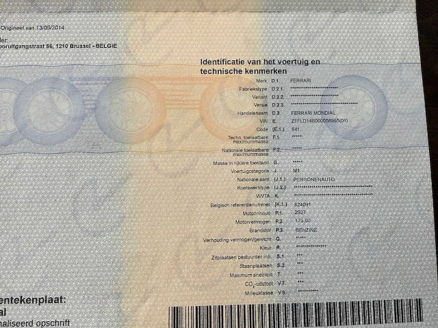 1985 ferrari mondial quattrovalvole v8 - afbeelding 81 van  86