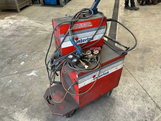 1985 interlas falcon 350 half automaat lasmachine - afbeelding 3 van  6