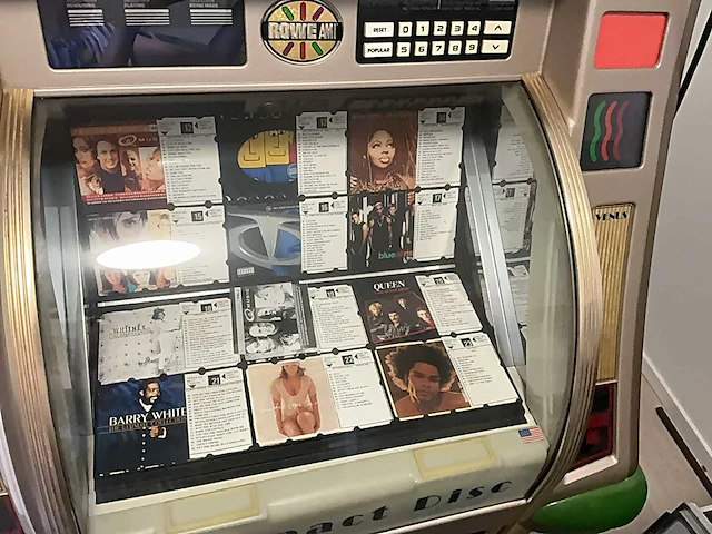 1985 seeburg eusc2 jukebox - afbeelding 3 van  5