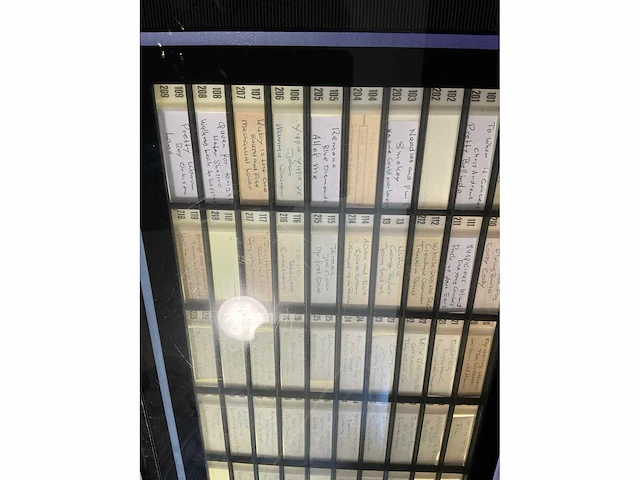 1985 seeburg eusc2 jukebox - afbeelding 7 van  9