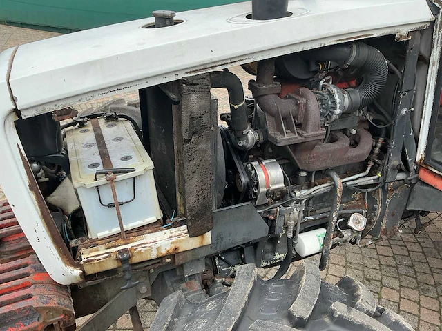 1985 steyr 8080a turbo vierwielaangedreven landbouwtractor - afbeelding 10 van  29