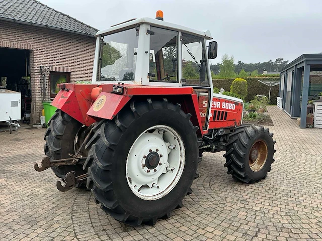 1985 steyr 8080a turbo vierwielaangedreven landbouwtractor - afbeelding 25 van  29