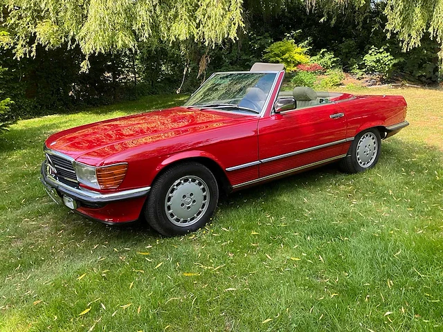1986 - mercedes-benz 300sl - oldtimer - afbeelding 1 van  53