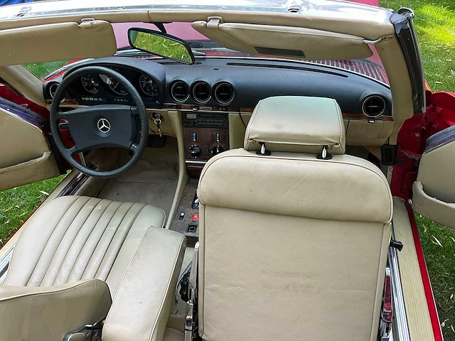 1986 - mercedes-benz 300sl - oldtimer - afbeelding 20 van  53