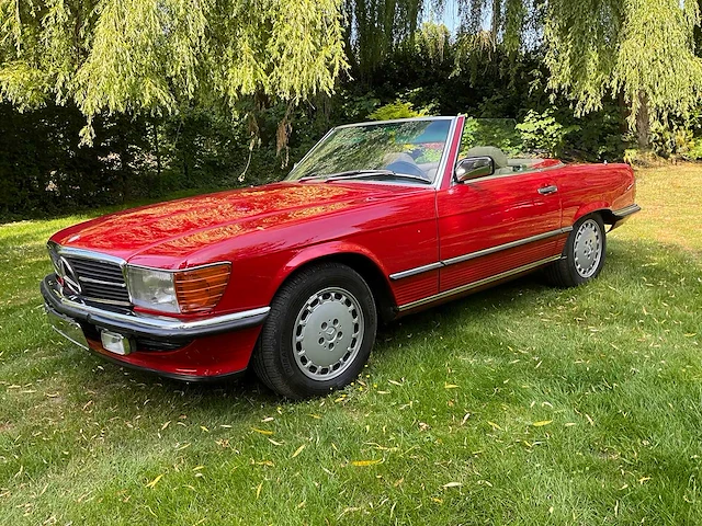 1986 - mercedes-benz 300sl - oldtimer - afbeelding 12 van  53