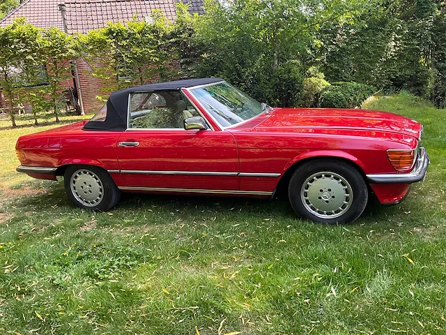 1986 - mercedes-benz 300sl - oldtimer - afbeelding 37 van  53