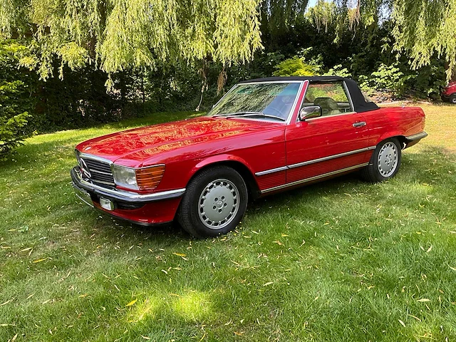 1986 - mercedes-benz 300sl - oldtimer - afbeelding 39 van  53