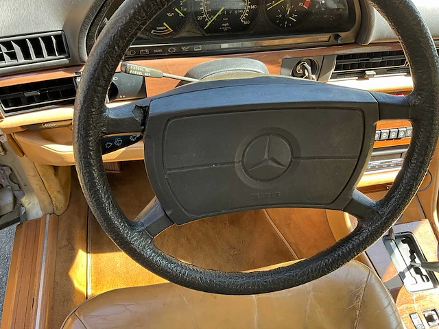 1986 mercedes 420 sel oldtimer - afbeelding 22 van  49