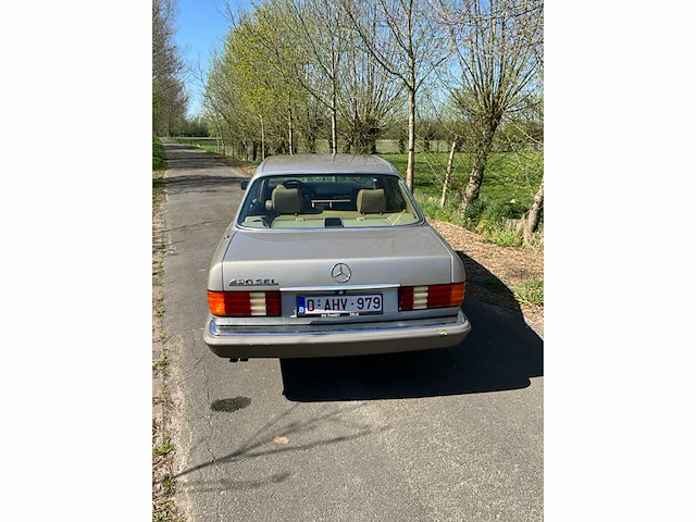 1986 mercedes 420 sel oldtimer - afbeelding 23 van  49
