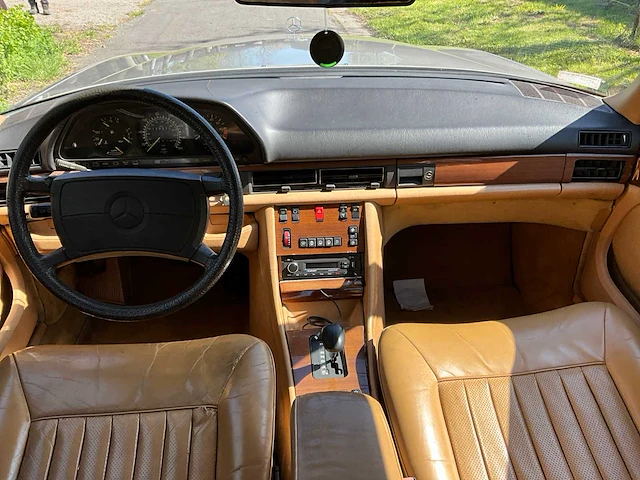 1986 mercedes 420 sel oldtimer - afbeelding 36 van  49