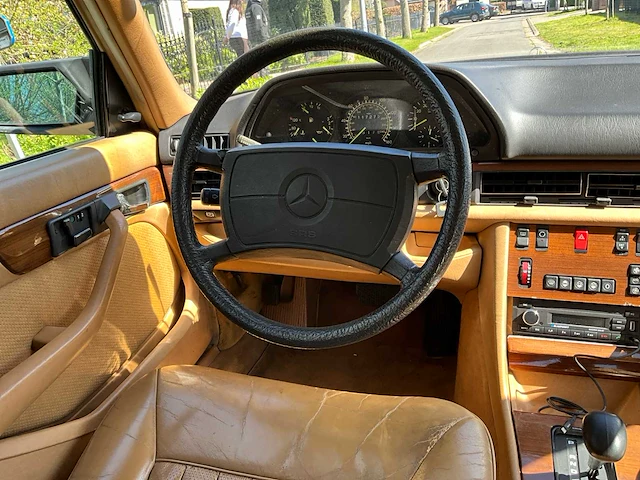 1986 mercedes 420 sel oldtimer - afbeelding 39 van  49