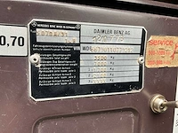 1986 mercedes-benz lichte vracht veewagen oldtimer - afbeelding 6 van  31