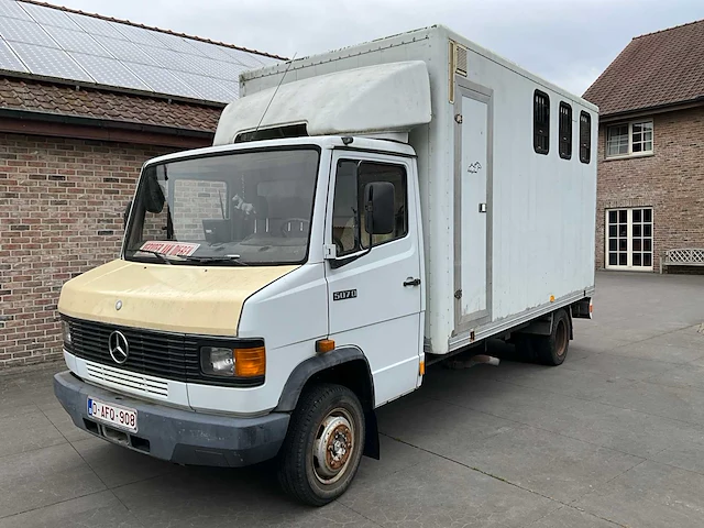1986 mercedes-benz lichte vracht veewagen oldtimer - afbeelding 1 van  31