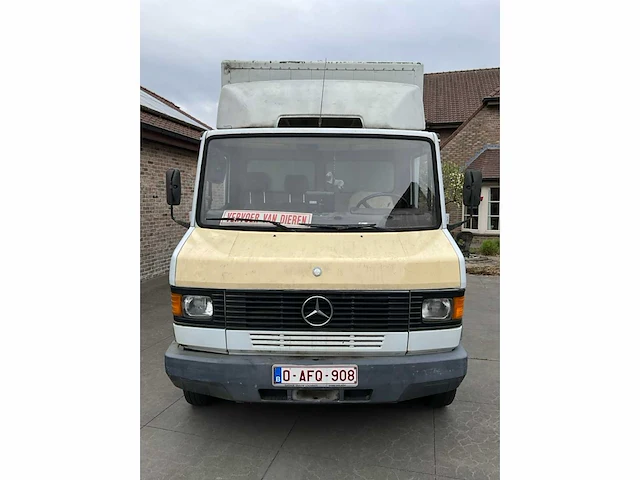 1986 mercedes-benz lichte vracht veewagen oldtimer - afbeelding 12 van  31