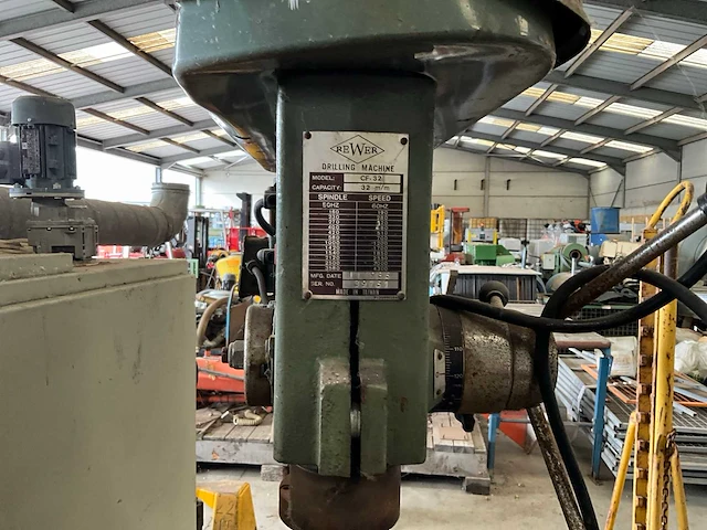 1986 rewer cf-32 kolomboormachine - afbeelding 8 van  8