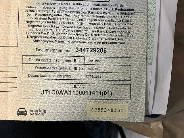 1986 toyota mr oldtimer - afbeelding 33 van  42