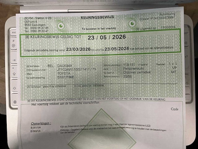 1986 toyota mr oldtimer - afbeelding 36 van  42