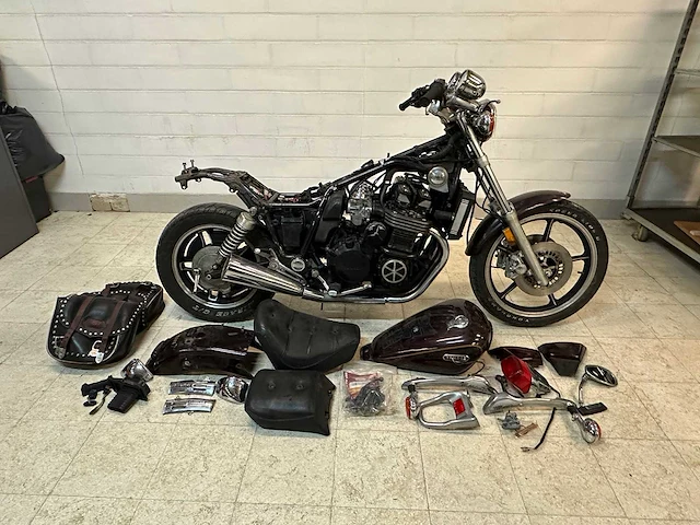 1986 yamaha xj700 xnc motorfiets - afbeelding 1 van  35