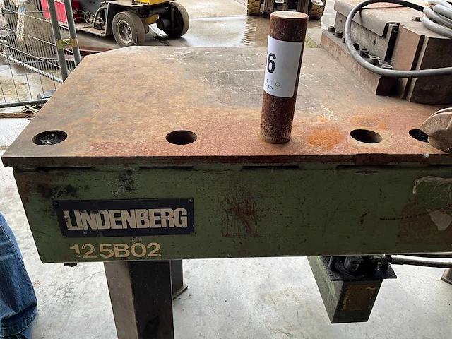 1987 a. lindenberg rbp-6 hydraulische pers - afbeelding 3 van  6