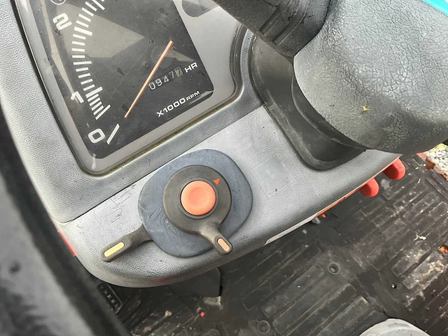 1987 granbia gb18 minitractor met 2020 bel-agro bx42 hakselaar - afbeelding 4 van  15