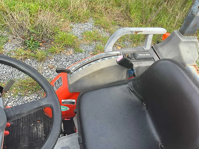 1987 granbia gb18 minitractor met 2020 bel-agro bx42 hakselaar - afbeelding 6 van  15